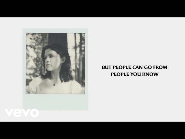 Постер Selena Gomez - People You Know
