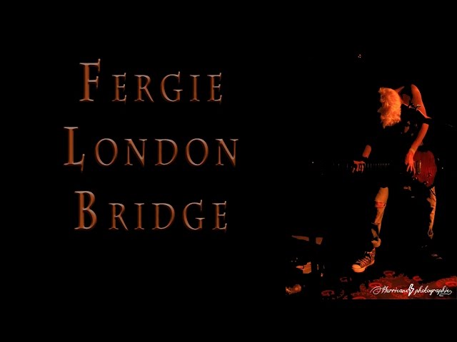 Постер Fergie - London Bridge Acoustic