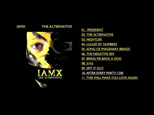 Постер IAMX - After every party i die