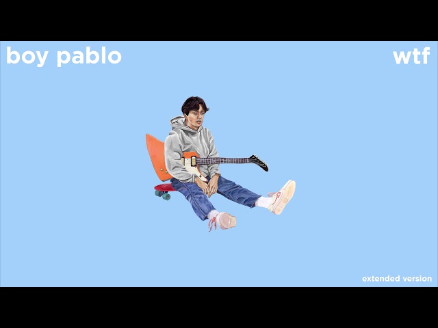 Постер Boy Pablo - Wtf