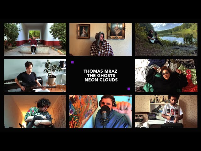 Постер Thomas Mraz, The Ghosts - Neon Clouds