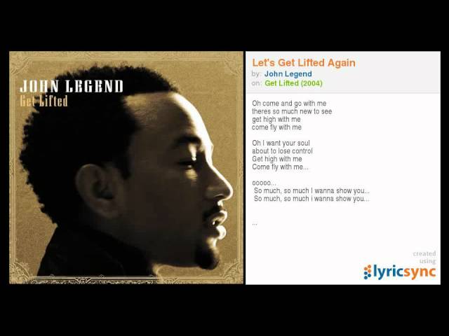 Постер John Legend - Lets Get Lifted Again